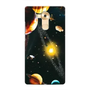 Чохол (ТПУ) з планетами на Huawei Mate 8, NXT (Вид з космосу)