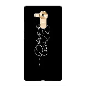 Силиконовые Чехлы Любимому человеку для Huawei Mate 8, NXT (Влюбленная пара)