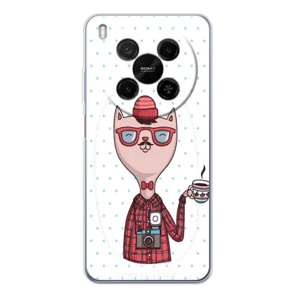 Чехол с рисунком «Кот аристократ» для Huawei Mate 80 Pro Max Чехол с рисунком «Кот аристократ» для Huawei Mate 80 Pro Max