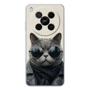 Чехол на тематику: Коты для Huawei Mate 80 Pro Max (Модный кот)
