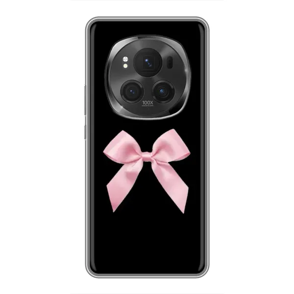Чехол с рисунком «Бант на черном» для Huawei Mate 80 RS Ultimate Чехол с рисунком «Бант на черном» для Huawei Mate 80 RS Ultimate