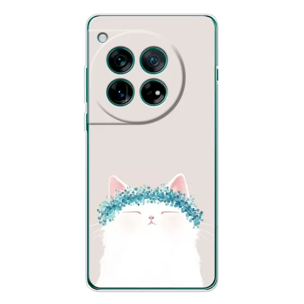 Чехол с рисунком «Белый котик» для Huawei nova 16 Ultra Чехол с рисунком «Белый котик» для Huawei nova 16 Ultra