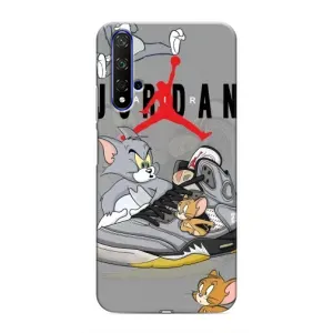 Силиконовый Чехол Nike Air Jordan на Хуавей Нова 5Т (Air Jordan)