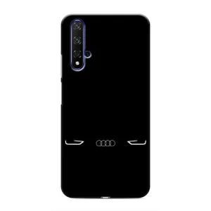 Силіконовий бампер з картинкою машини на Huawei Nova 5T (Сілует Audi)