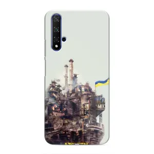 Чохли на військову тематику для Huawei Nova 5T (Азовсталь)
