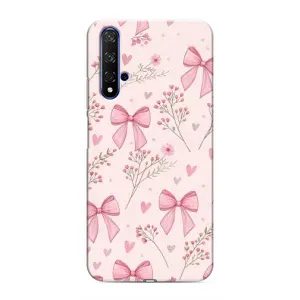 Чохол банти для Huawei Nova 5T (Банти з квітами)