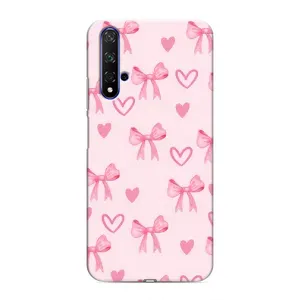 Чохол банти для Huawei Nova 5T (Бантики і сердечки)