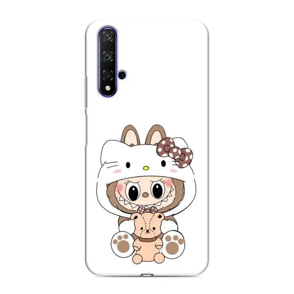 Чохол з малюнком «Білий Лабубу» для Huawei Nova 5T Чохол з малюнком «Білий Лабубу» для Huawei Nova 5T