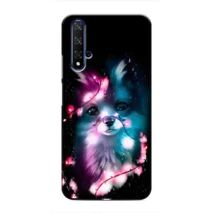 Чохол з Лисичкою для Huawei Nova 5T (Чорна лисиця)