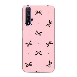 Чохол банти для Huawei Nova 5T (Чорні бантики)