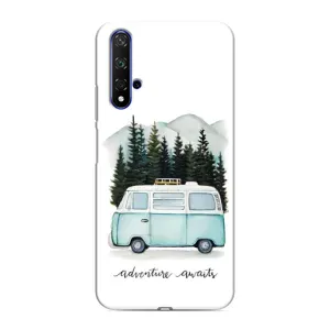 Силіконовий бампер з картинкою машини на Huawei Nova 5T