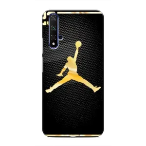Силиконовый Чехол Nike Air Jordan на Хуавей Нова 5Т (Джордан 23)