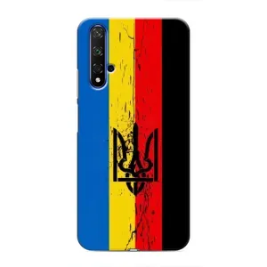 Чохли УПА (Червоно-Чорний) на Huawei Nova 5T (Прапор УПА)