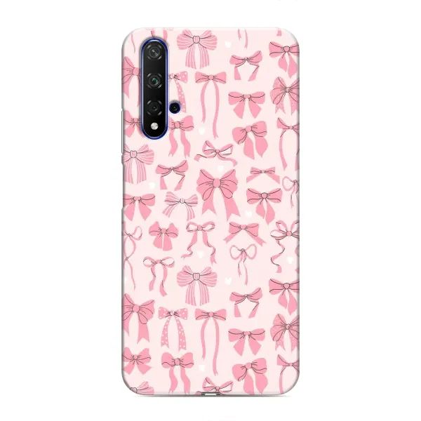 Чехол с рисунком «Фон бантики» для Huawei Nova 5T Чехол с рисунком «Фон бантики» для Huawei Nova 5T
