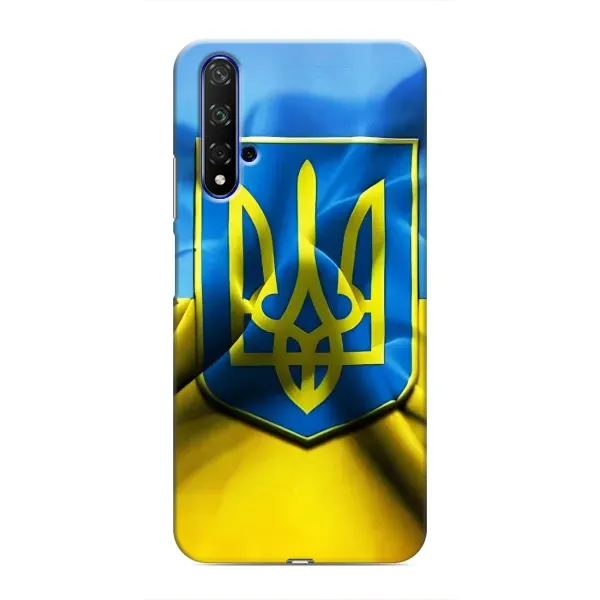 Чехол с рисунком «Герб и Флаг Украины» для Huawei Nova 5T Чехол с рисунком «Герб и Флаг Украины» для Huawei Nova 5T