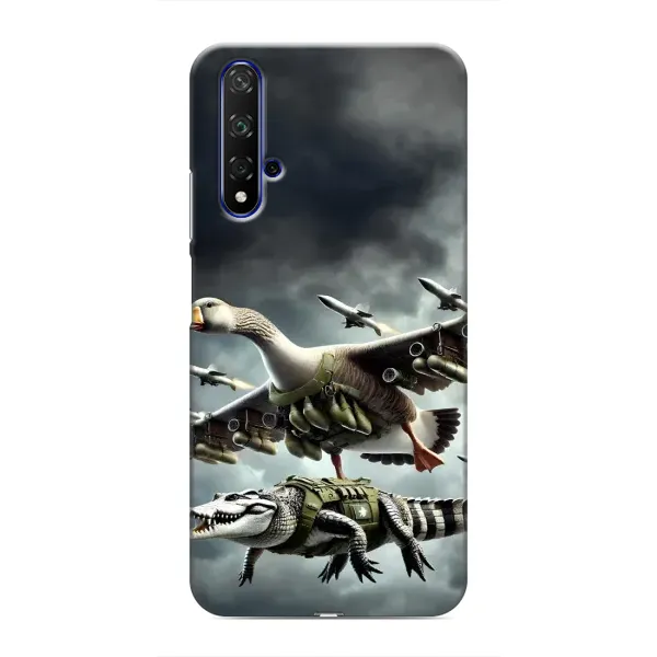 Чехол с рисунком «Гусини и крокодило» для Huawei Nova 5T Чехол с рисунком «Гусини и крокодило» для Huawei Nova 5T