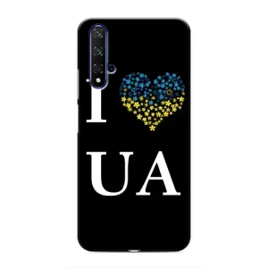 Силиконовый Чехол на Huawei Nova 5T (Я-Украина) (I Love UA)