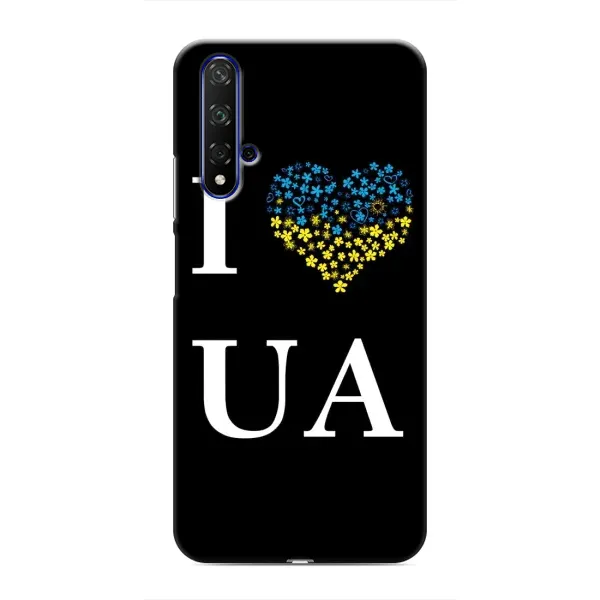 Чехол с рисунком «I Love UA» для Huawei Nova 5T Чехол с рисунком «I Love UA» для Huawei Nova 5T