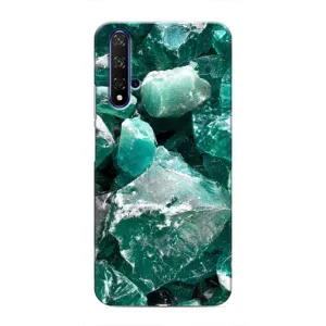 Чохол (Дорого-богато) на Huawei Nova 5T (Смарагд)
