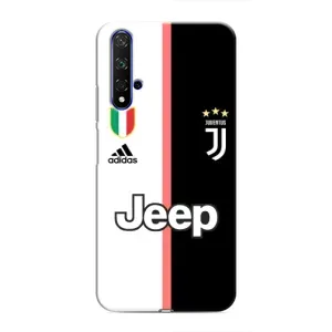 Чехлы с ТОП Футбольными клубами на Huawei Nova 5T (Juventus)