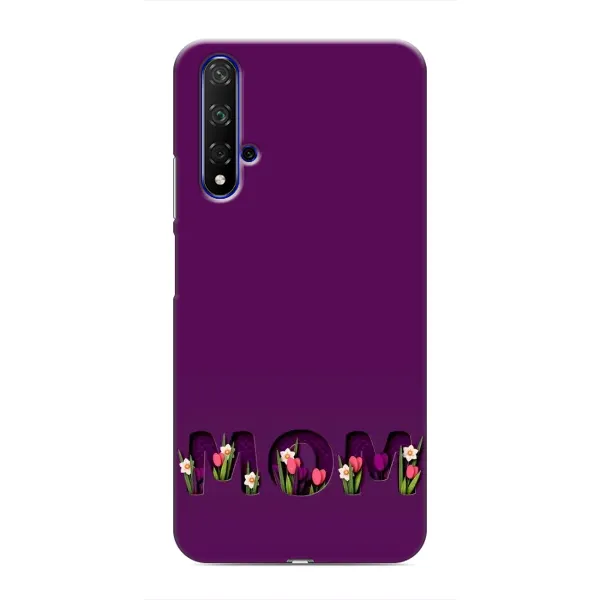 Чехол с рисунком «Мама с цветами» для Huawei Nova 5T Чехол с рисунком «Мама с цветами» для Huawei Nova 5T