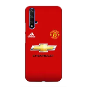 Силиконовые Чехлы принт Футбол на Huawei Nova 5T (Man United)