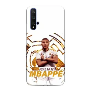 Чехол (TPU) с Футболистом на Huawei Nova 5T (Мбаппе Реал)