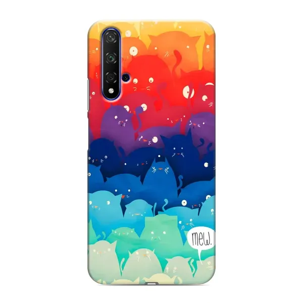 Чехол с рисунком «Mew» для Huawei Nova 5T