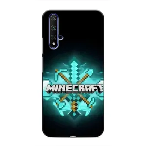 Чехол майнкрафт для Huawei Nova 5T (MineCraft 2)
