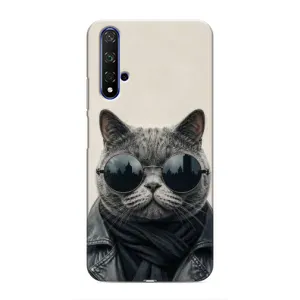 Чохол на тематику: Коти для Huawei Nova 5T (Модний кіт)