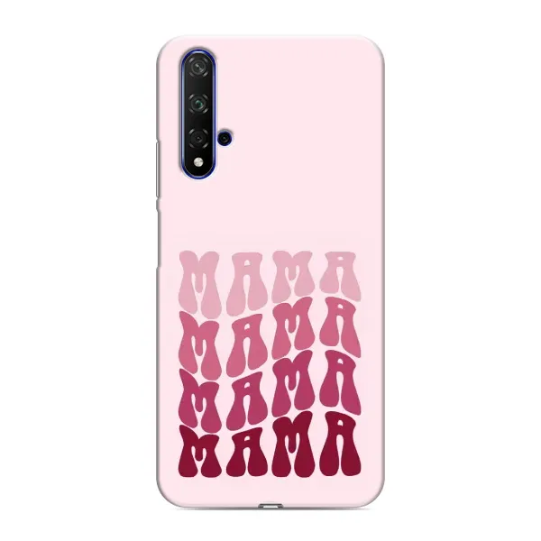 Чехол с рисунком «Надпись мама» для Huawei Nova 5T Чехол с рисунком «Надпись мама» для Huawei Nova 5T