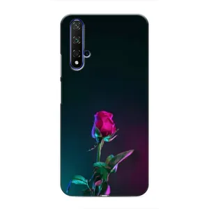 Чохли з принтом Троянд для Huawei Nova 5T (Нічна троянда)