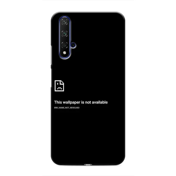 Чохол з малюнком «Помилка» для Huawei Nova 5T Чохол з малюнком «Помилка» для Huawei Nova 5T