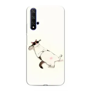 Чохол на тематику: Коти для Huawei Nova 5T (Відпочинок)