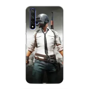 Чохол з картинкою "Герой Pubg" на Huawei Nova 5T (Пабг)