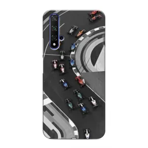 Чехол фильм Формула 1 для Huawei Nova 5T (Гонки ф1)