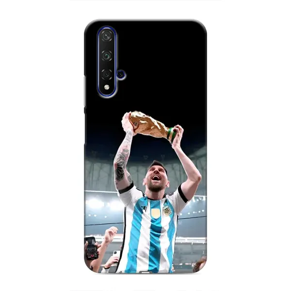 Чохол з малюнком «Щасливий Мессі» для Huawei Nova 5T Чохол з малюнком «Щасливий Мессі» для Huawei Nova 5T