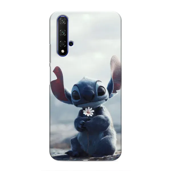 Чехол с рисунком «Стич с цветочком» для Huawei Nova 5T Чехол с рисунком «Стич с цветочком» для Huawei Nova 5T