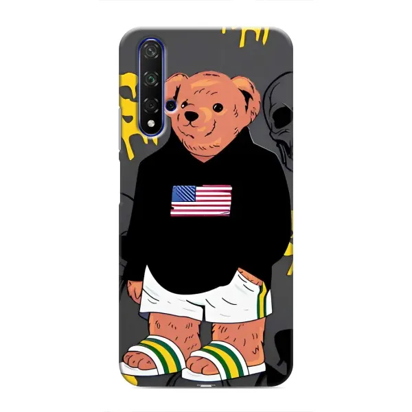 Чехол с рисунком «Teddy USA» для Huawei Nova 5T Чехол с рисунком «Teddy USA» для Huawei Nova 5T
