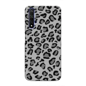 Чохол з леопардовим принтом на Huawei Nova 5T (Темний леопард)