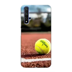 Чохли з прінтом Спортивна тематика для Huawei Nova 5T (Тенісний корт)