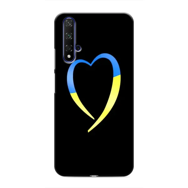 Чехол с рисунком «Украинское сердце» для Huawei Nova 5T Чехол с рисунком «Украинское сердце» для Huawei Nova 5T