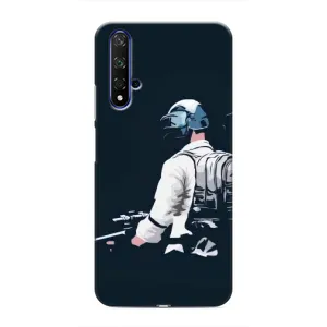 Чохол з картинкою "Герой Pubg" на Huawei Nova 5T (В екіперівці)