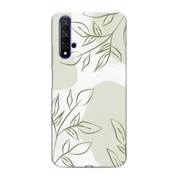Чехол с рисунком «Зелёный дизайн» для Huawei Nova 5T Чехол с рисунком «Зелёный дизайн» для Huawei Nova 5T