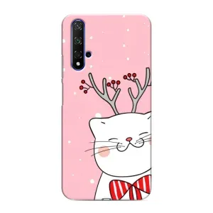 Чохол на тематику: Коти для Huawei Nova 5T (Зимовий кіт)