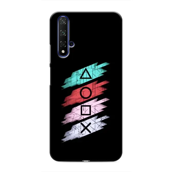 Чехол с рисунком «Значки Sony» для Huawei Nova 5T Чехол с рисунком «Значки Sony» для Huawei Nova 5T