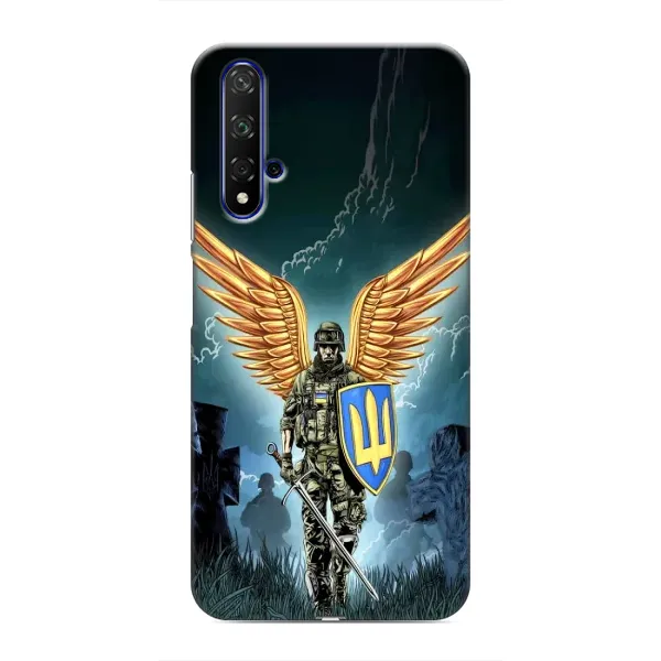 Чехол с рисунком «ЗСУ з крильями» для Huawei Nova 5T