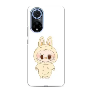 Чохол з принтом Лабубу для Huawei Nova 9 SE (Бежевий Лабубу)