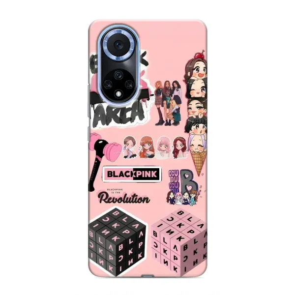 Чехол с рисунком «BLACK PINK коллаж» для Huawei Nova 9 SE Чехол с рисунком «BLACK PINK коллаж» для Huawei Nova 9 SE