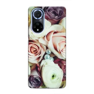 Чехлы с принтом Розочки для Huawei Nova 9 SE (Букет РОЗ)